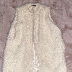 Long furry jacket